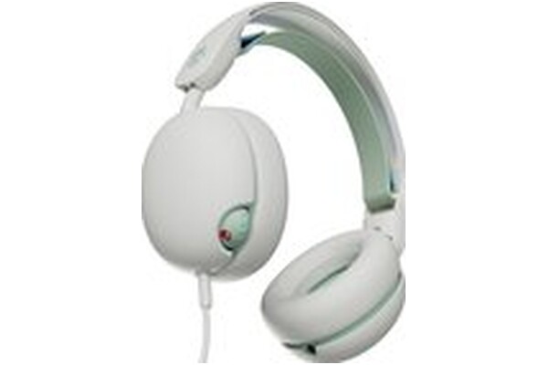 Słuchawki Skullcandy Grom Nauszne Przewodowe biało-zielony