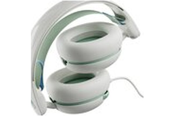 Słuchawki Skullcandy Grom Nauszne Przewodowe biało-zielony