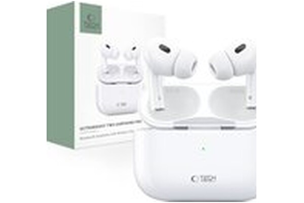 Słuchawki Tech-Protect Earphone Pro Dokanałowe Bezprzewodowe biały
