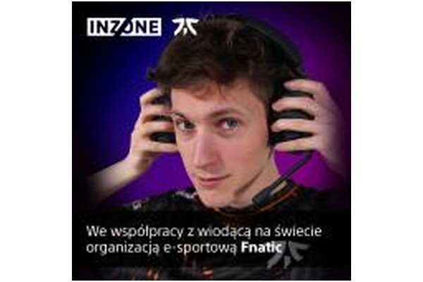 Słuchawki Sony WHG900NB INZONE H9 Nauszne Bezprzewodowe czarny