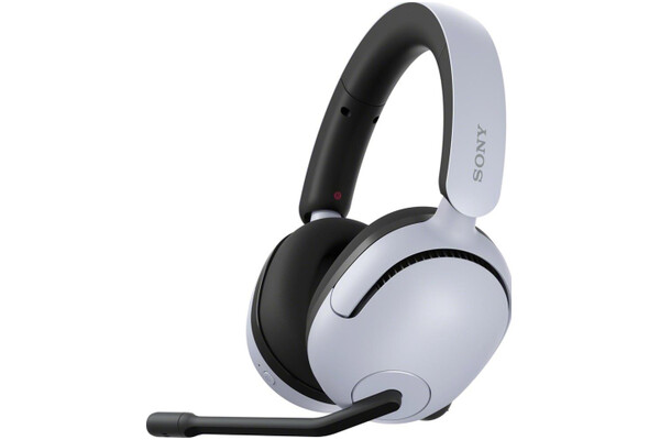 Słuchawki Sony WHG500W INZONE H5 Nauszne Bezprzewodowe biało-czarny