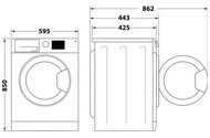 Pralka INDESIT MTWSE61294WKEE 6kg 1200obr./min