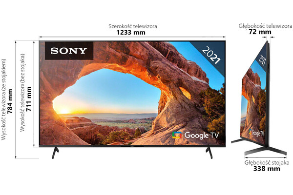 Telewizor Sony KD55X85J 55" 4K Ultra HD