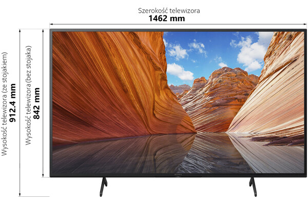 Telewizor Sony KD65X81J 65" 4K Ultra HD