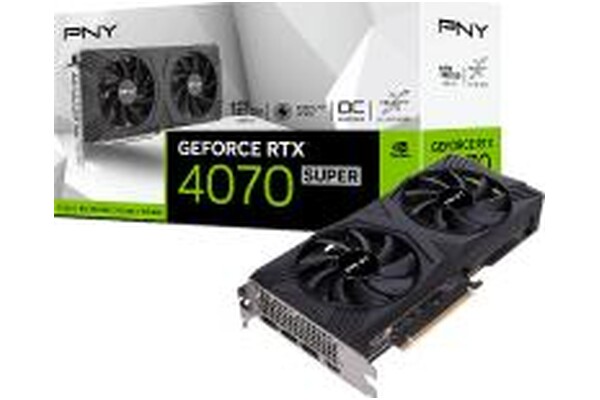 Karta graficzna PNY RTX 4070 SUPER Verto 12GB GDDR6X