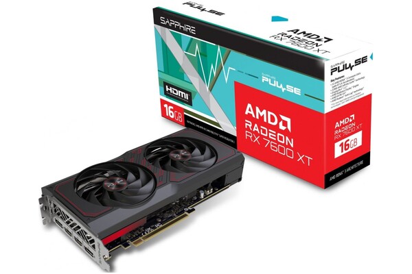 Karta graficzna SAPPHIRE RX 7600 XT Pulse OC 16GB GDDR6