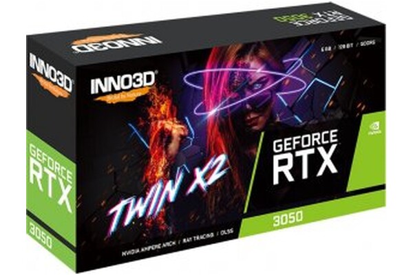 Karta graficzna Inno3D RTX 3050 Twin X2 6GB GDDR6