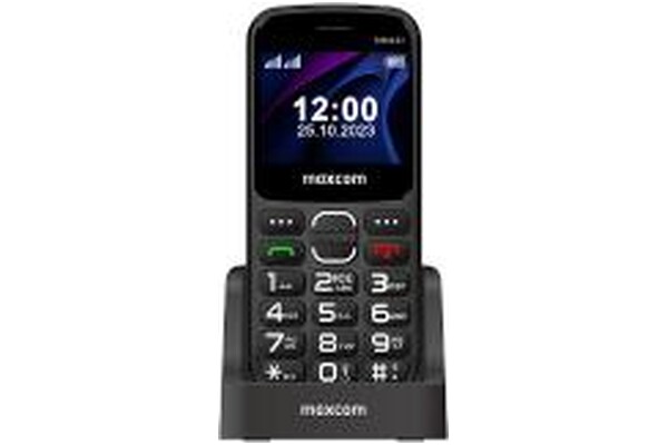 Smartfon MaxCom czarny 2.31" poniżej 0.5GB/