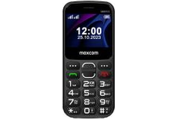 Smartfon MaxCom czarny 2.31" poniżej 0.5GB/