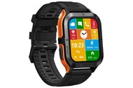 Smartwatch MaxCom FW67 Fit Titan Pro 1.85" czarno-pomarańczowy