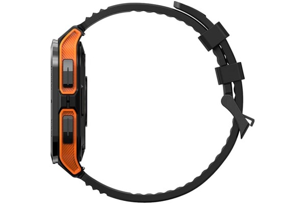 Smartwatch MaxCom FW67 Fit Titan Pro 1.85" czarno-pomarańczowy