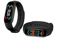 Smartwatch Tracer M6 T-Band 0.96" czarny