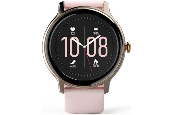 Smartwatch Hama Fit Watch 4910 1.09" różowo-złoty