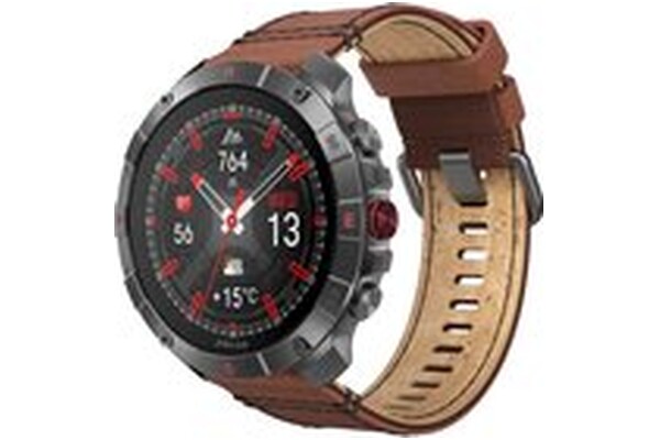 Smartwatch Polar Grit X Pro Titan 1.39" srebrny