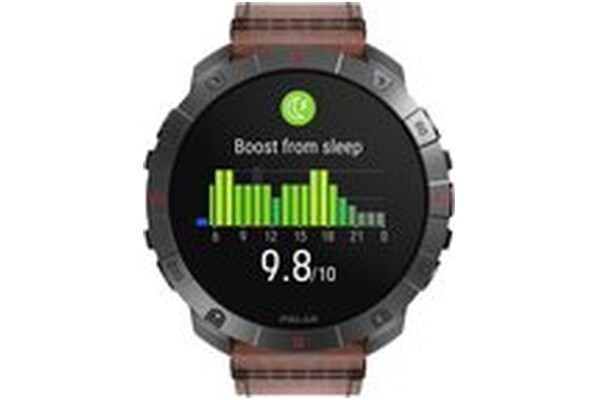 Smartwatch Polar Grit X Pro Titan 1.39" srebrny