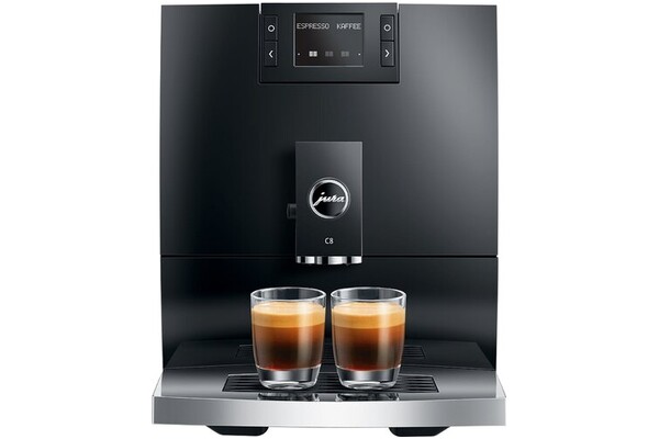 Ekspres JURA Piano Black C8 automatyczny