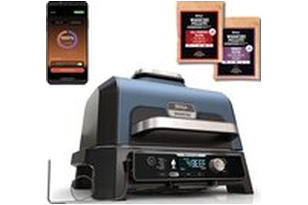 Grill elektryczny tradycyjny Ninja OG901EU Woodfire 1700W