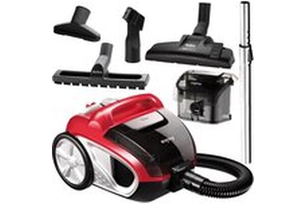 Odkurzacz AMICA VM3044 Bagio Eco tradycyjny z pojemnikiem 900W czerwony