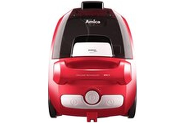 Odkurzacz AMICA VM3044 Bagio Eco tradycyjny z pojemnikiem 900W czerwony