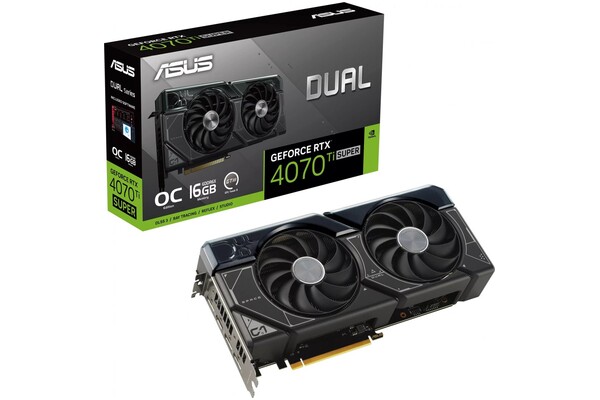 Karta graficzna ASUS RTX 4070 Ti SUPER Dual OC 16GB GDDR6X