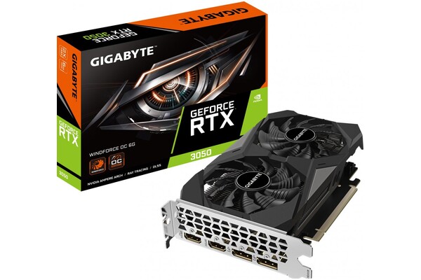 Karta graficzna GIGABYTE RTX 3050 Windforce OC 6GB GDDR6