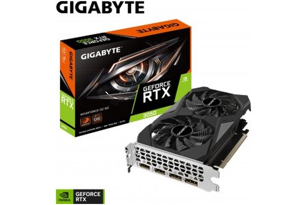 Karta graficzna GIGABYTE RTX 3050 Windforce OC 6GB GDDR6