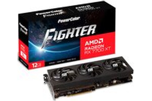 Karta graficzna POWERCOLOR RX 7700 XT Fighter 12GB GDDR6
