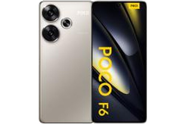 Smartfon POCO F6 5G Tytan Naturalny 6.67" 12GB/512GB