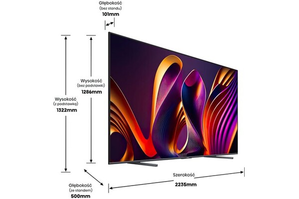 Telewizor Hisense 100E7NQ 100" 4K Ultra HD