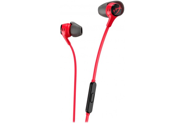 Słuchawki HYPERX Cloud Earbuds Douszne Przewodowe czerwony