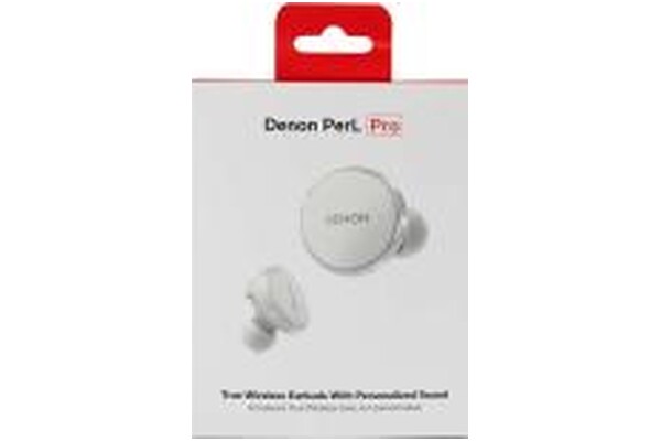 Słuchawki Denon PerL Pro Dokanałowe Bezprzewodowe biały