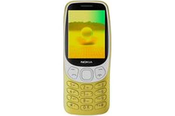 Smartfon NOKIA 3210 złoty 2.4" poniżej 0.1GB/poniżej 0.5GB