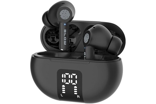 Słuchawki BLOW Earbuds Dokanałowe Bezprzewodowe czarny