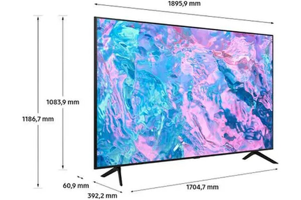 Telewizor Samsung UE85CU7192UXXH 85" 4K Ultra HD