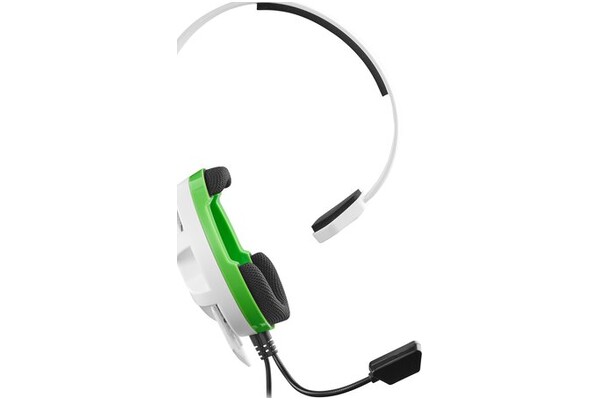 Słuchawki Turtle Beach Recon Chat Nauszne Przewodowe biało-zielony