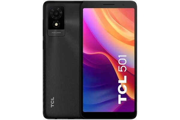 Smartfon TCL 501 czarny 6" 2GB/32GB