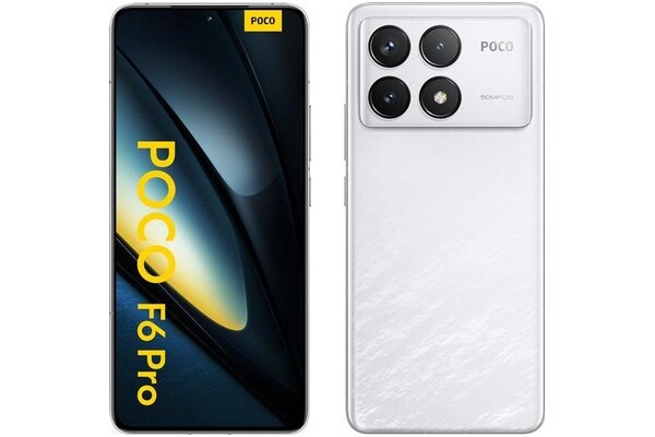 Smartfon Xiaomi POCO F6 Pro 5G biały 6.67" 12GB/512GB