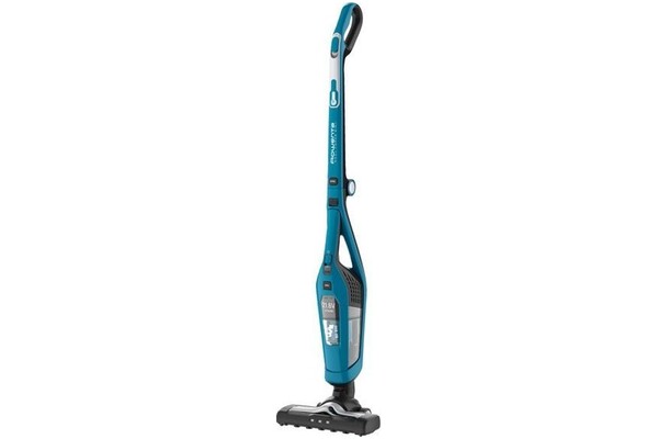 Odkurzacz ROWENTA RH6751WH Dual Force pionowy bezworkowy niebieski