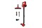 Odkurzacz Sharp SAVP1551BR Home pionowy bezworkowy czerwony