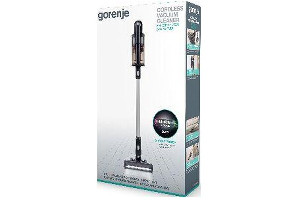Odkurzacz Gorenje SVC252FMBK pionowy bezworkowy czarny