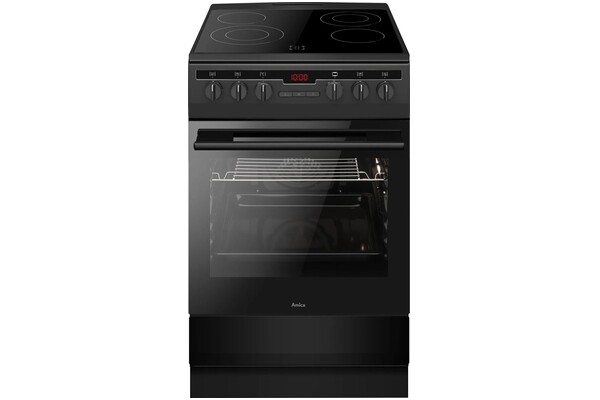 Kuchnia AMICA 57CE3315HTABM płyta Ceramiczna, piekarnik elektryczny