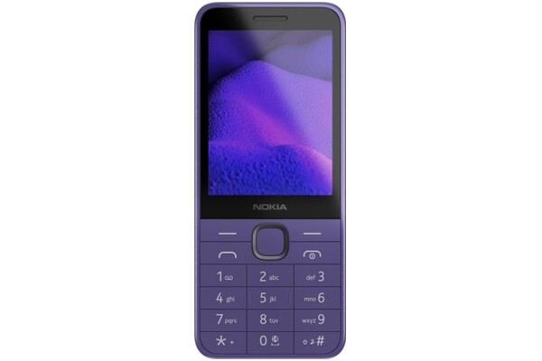 Smartfon NOKIA 235 fioletowy 2.8" poniżej 0.1GB/poniżej 0.5GB