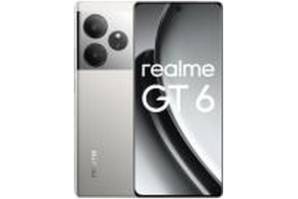 Smartfon realme GT 6 5G srebrny 6.78" 16GB/512GB