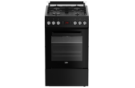 Kuchnia Beko FSM52330DBDS płyta gazowo-ceramiczna, piekarnik elektryczny