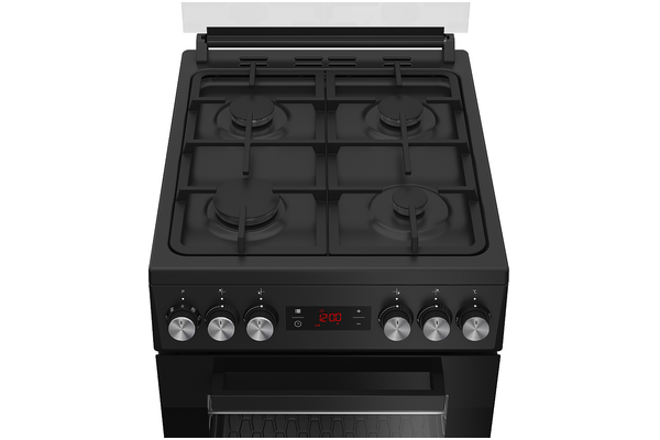Kuchnia Beko FSM52330DBDS płyta gazowo-ceramiczna, piekarnik elektryczny