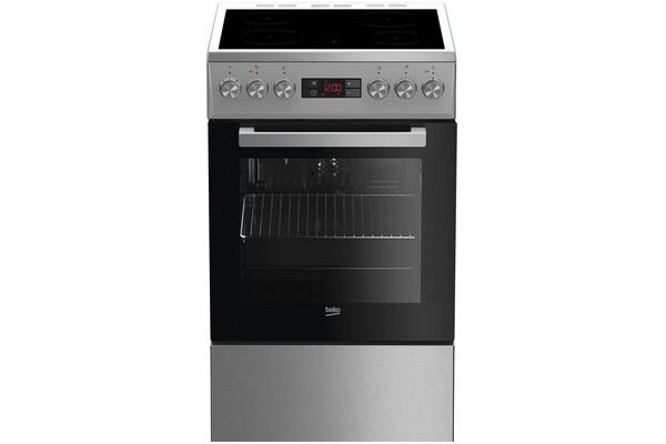 Kuchnia Beko FSE57300GX płyta Ceramiczna, piekarnik elektryczny