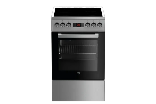 Kuchnia Beko FSM57300GX płyta Ceramiczna, piekarnik elektryczny