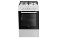 Kuchnia Beko FSS52020DW płyta gazowa, piekarnik elektryczny