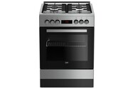 Kuchnia Beko FSE62320DX płyta gazowa, piekarnik elektryczny