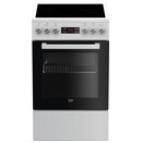 Kuchnia Beko FSM57300GW płyta Ceramiczna, piekarnik elektryczny